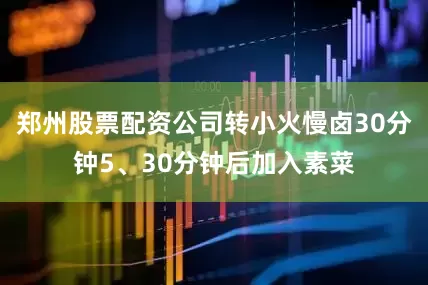 郑州股票配资公司转小火慢卤30分钟5、30分钟后加入素菜